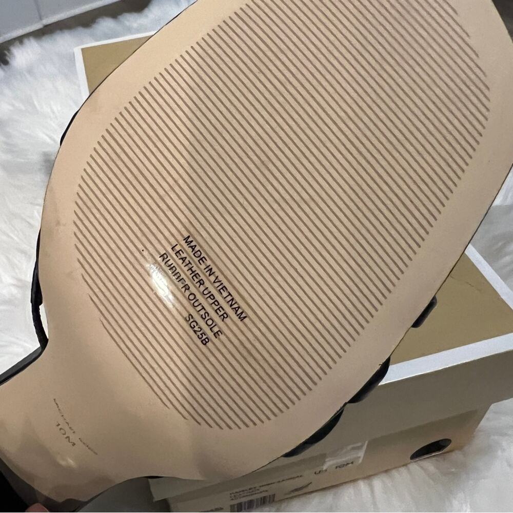 NIB MICHAEL MICHAEL KORS 10M Haisley Leather Sandal - Picture 5 of 7